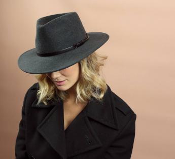 Chapeau Noir Classic Wide Fedora