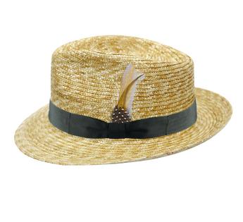 Chapeau de paille personnalisable Mi Fedora Paja Fino