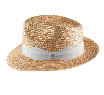Chapeau de paille personnalisable Mi Fedora Paja Fino
