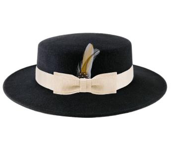 canotier en feutre Classic Canotier Fieltro