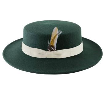 canotier en feutre Classic Canotier Fieltro